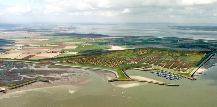 Climate proof sea defences with a green twist