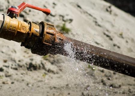 Water sales pipe leakage