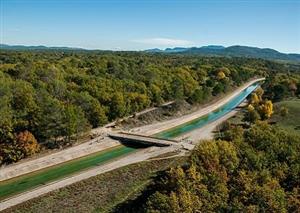 From ground to sky to detect water leaks