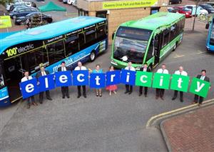 Going Green: Nottingham's hi-tech transport becomes EU model