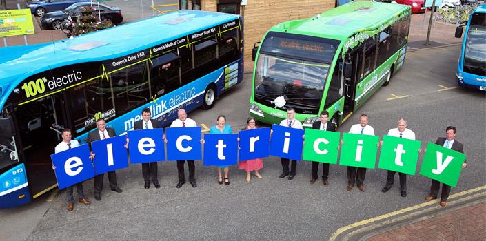 Going Green: Nottingham's hi-tech transport becomes EU model
